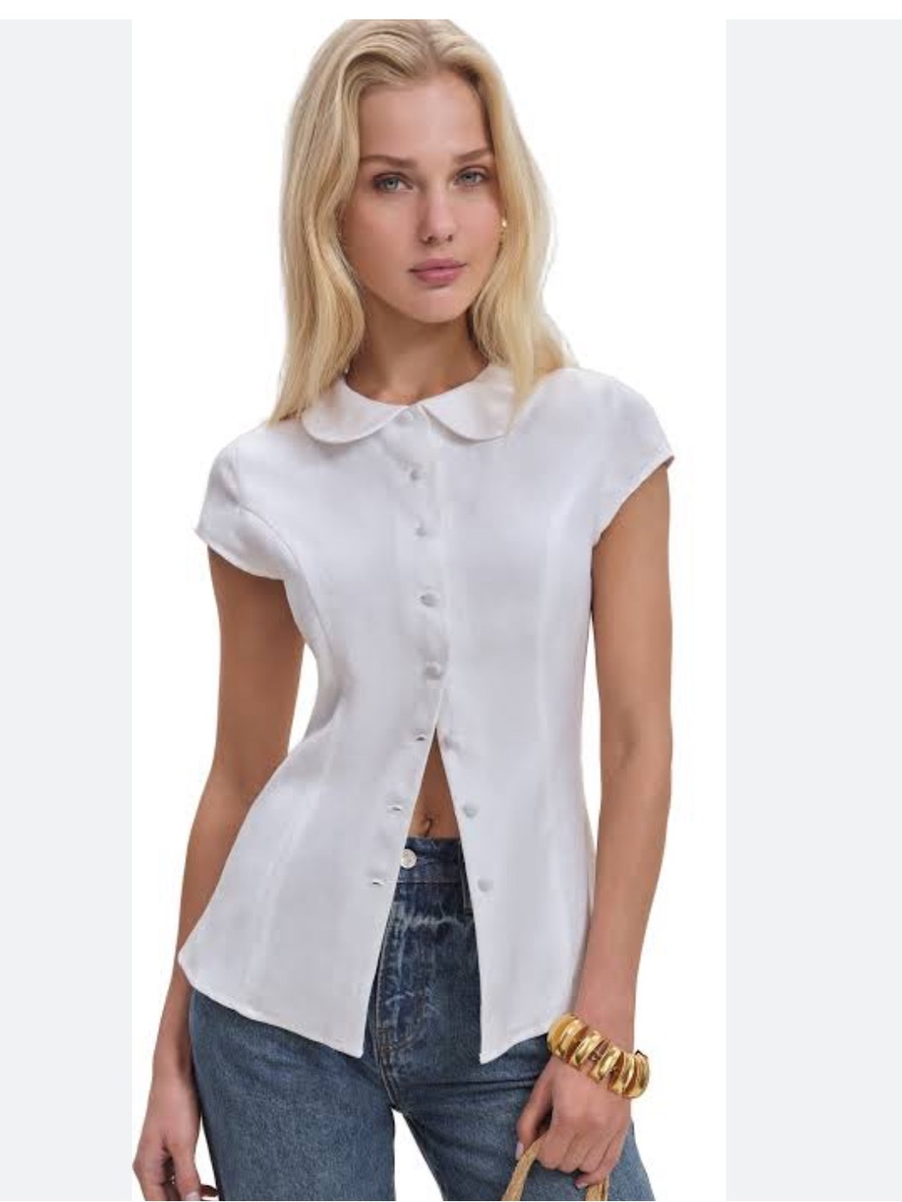 Reformation Molly Linen Shirt - Picture 5 of 5